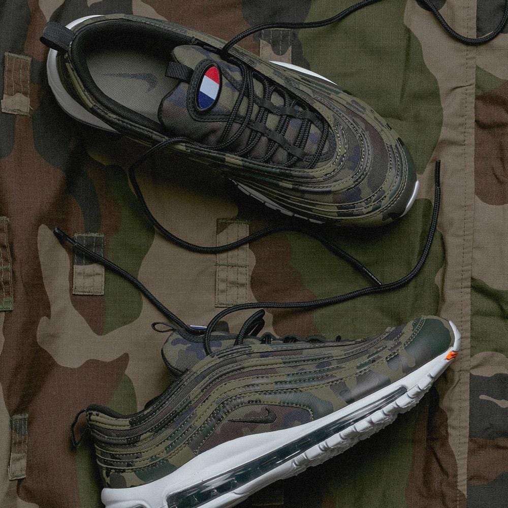 Nike Air Max 97 France Country Camo Pack — UK 3 | EU 35.5 | US 3.5 — Alternate View 7