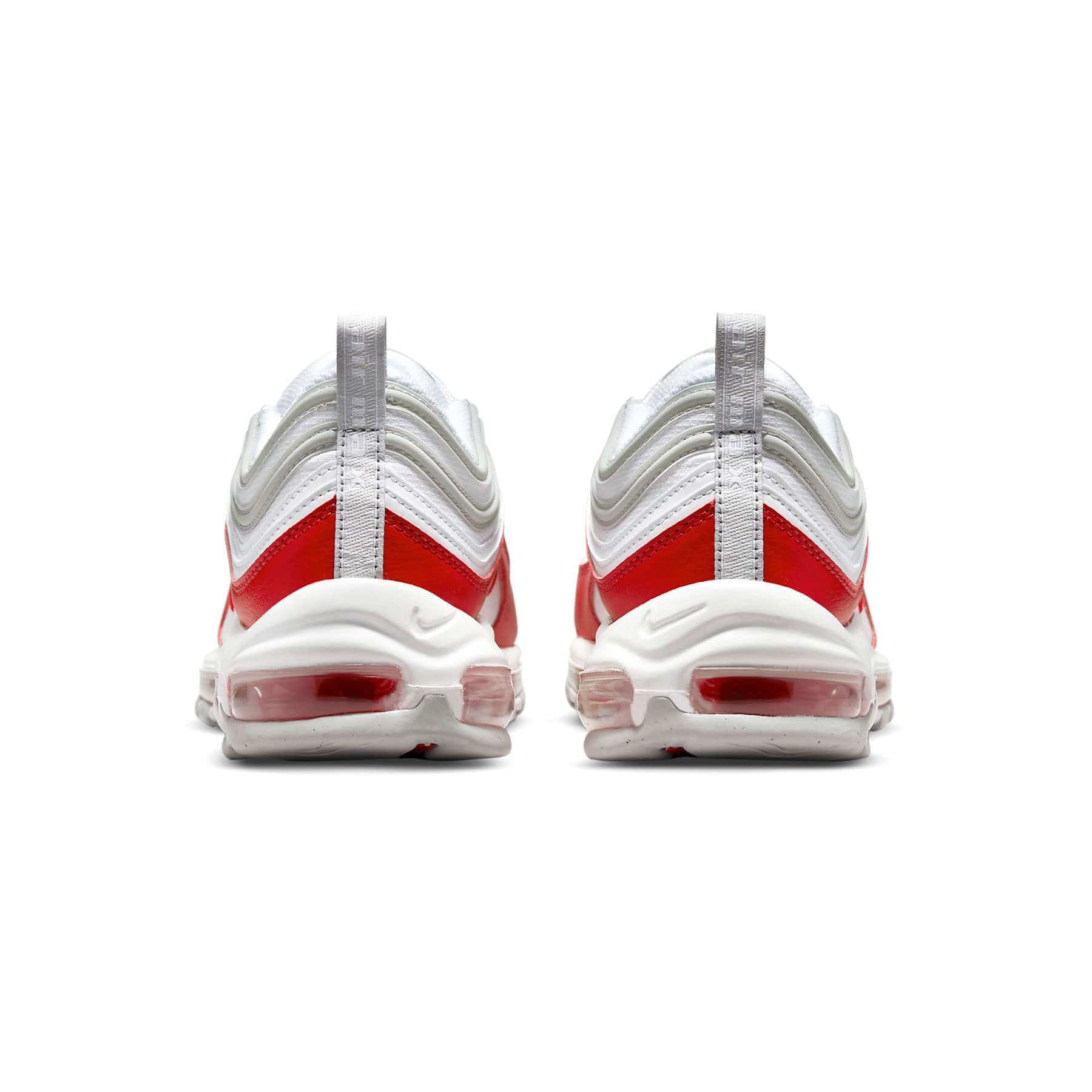 Nike Air Max 97 'White University Red' — UK 3 | EU 35.5 | US 3.5 — Top View