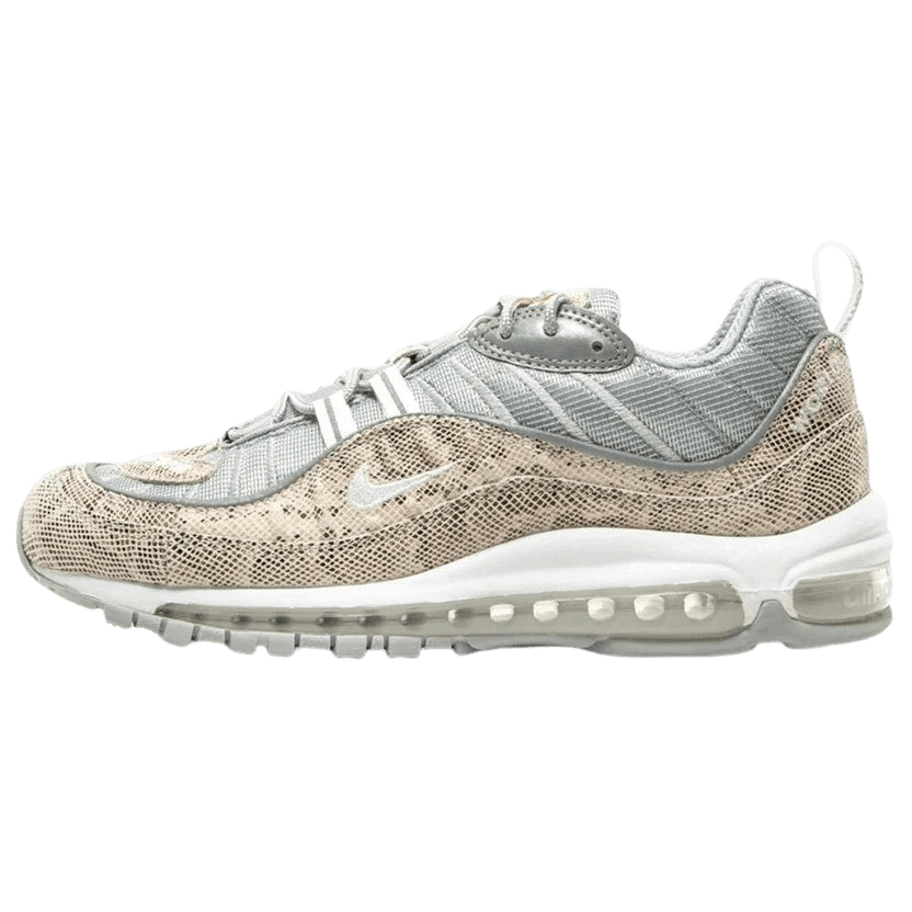 Nike x Supreme Air Max 98 'Cream-Reflect Silver' — UK 3 | EU 35.5 | US 3.5 — Front View