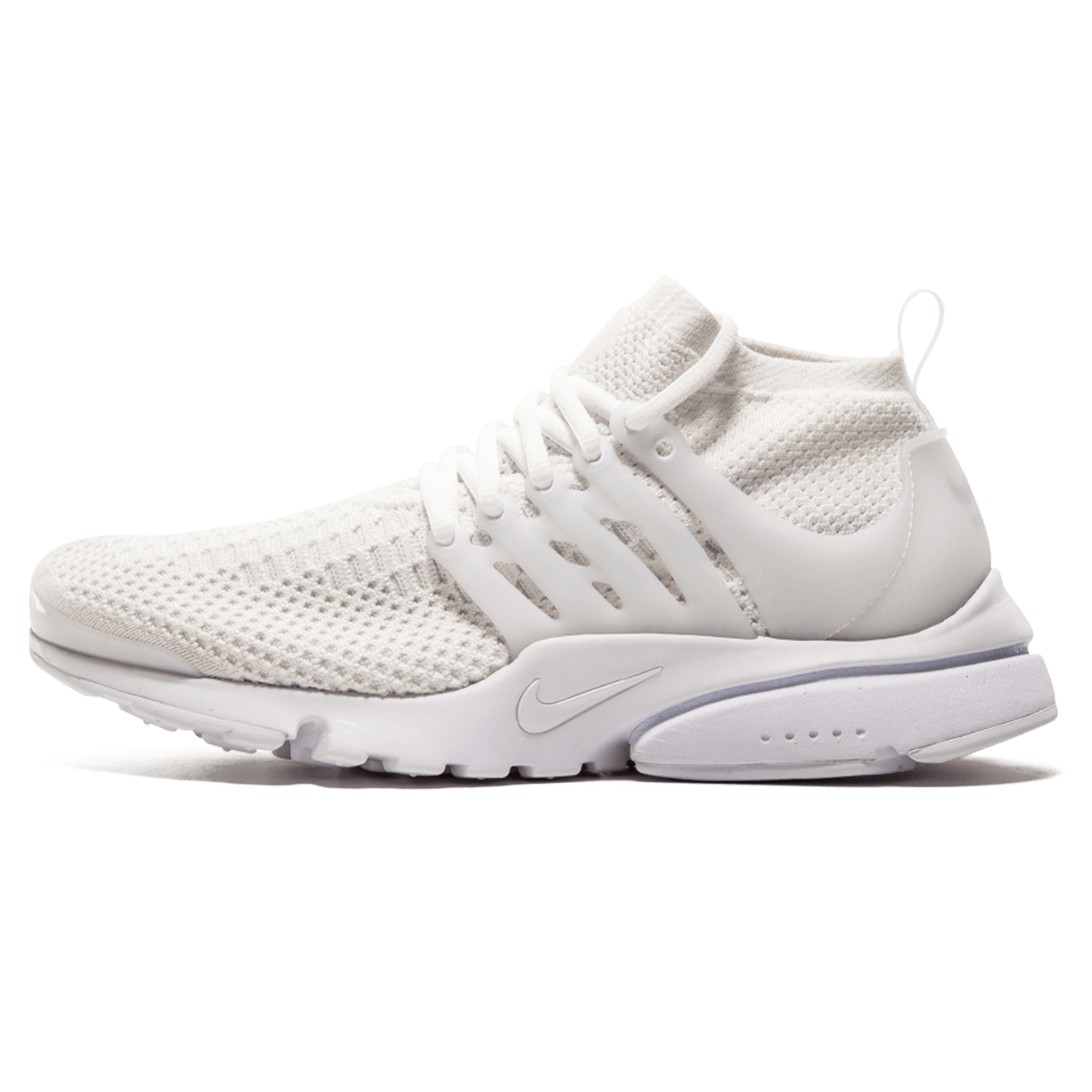 Nike Air Presto Ultra Flyknit 'Triple White' — UK 2.5 | EU 35.5 | US 5 — Front View