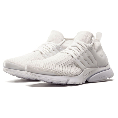 Nike Air Presto Ultra Flyknit 'Triple White' — UK 2.5 | EU 35.5 | US 5 — Side View