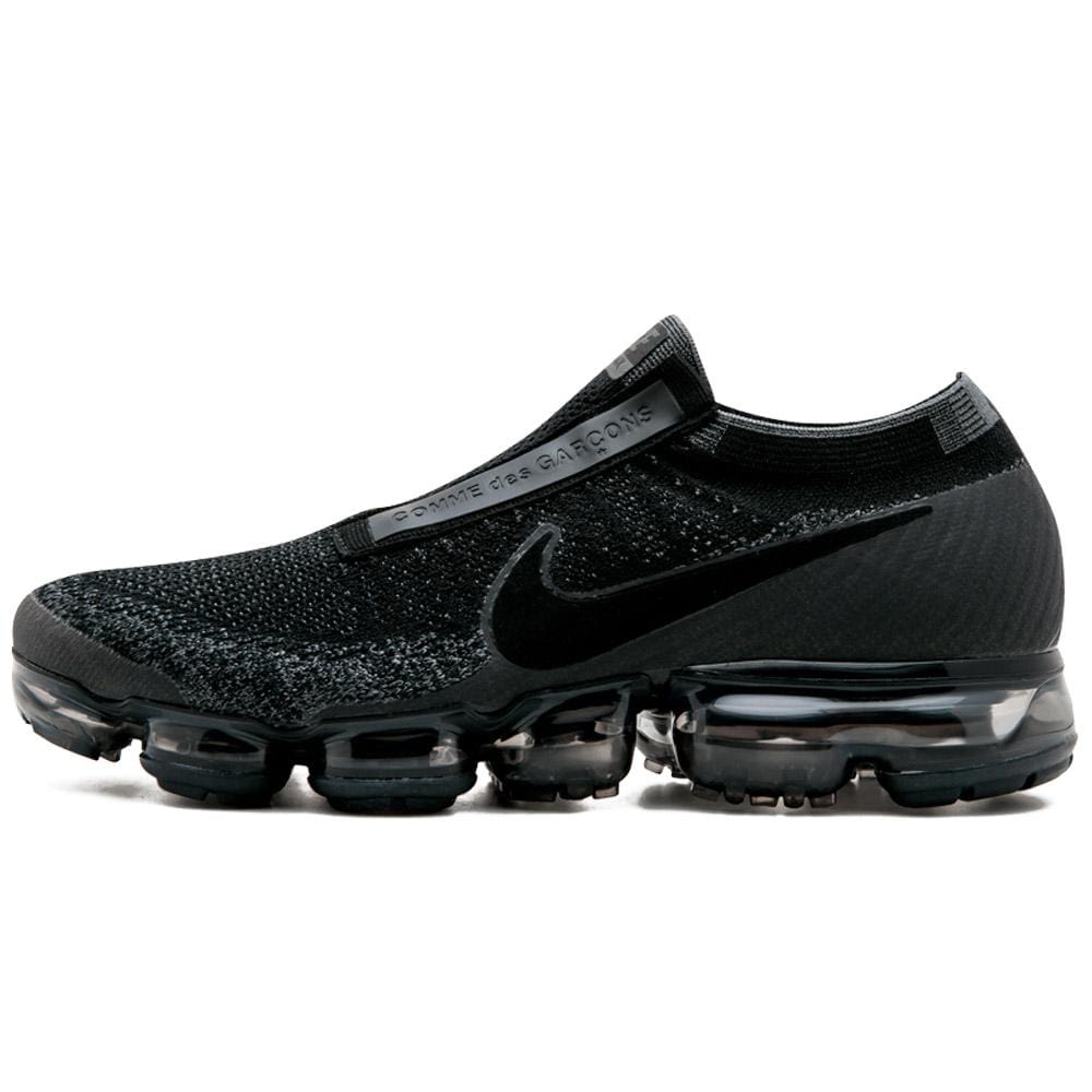 Nike W Air Vapormax Flyknit "Comme Des Garcon" Black — UK 2.5 | EU 35.5 | US 5 — Front View