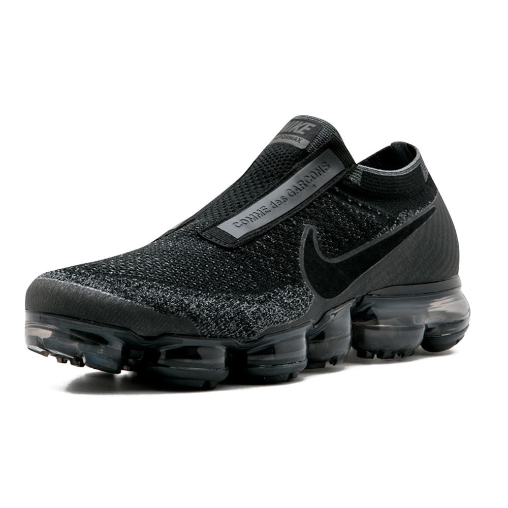 Nike W Air Vapormax Flyknit "Comme Des Garcon" Black — UK 2.5 | EU 35.5 | US 5 — Top View