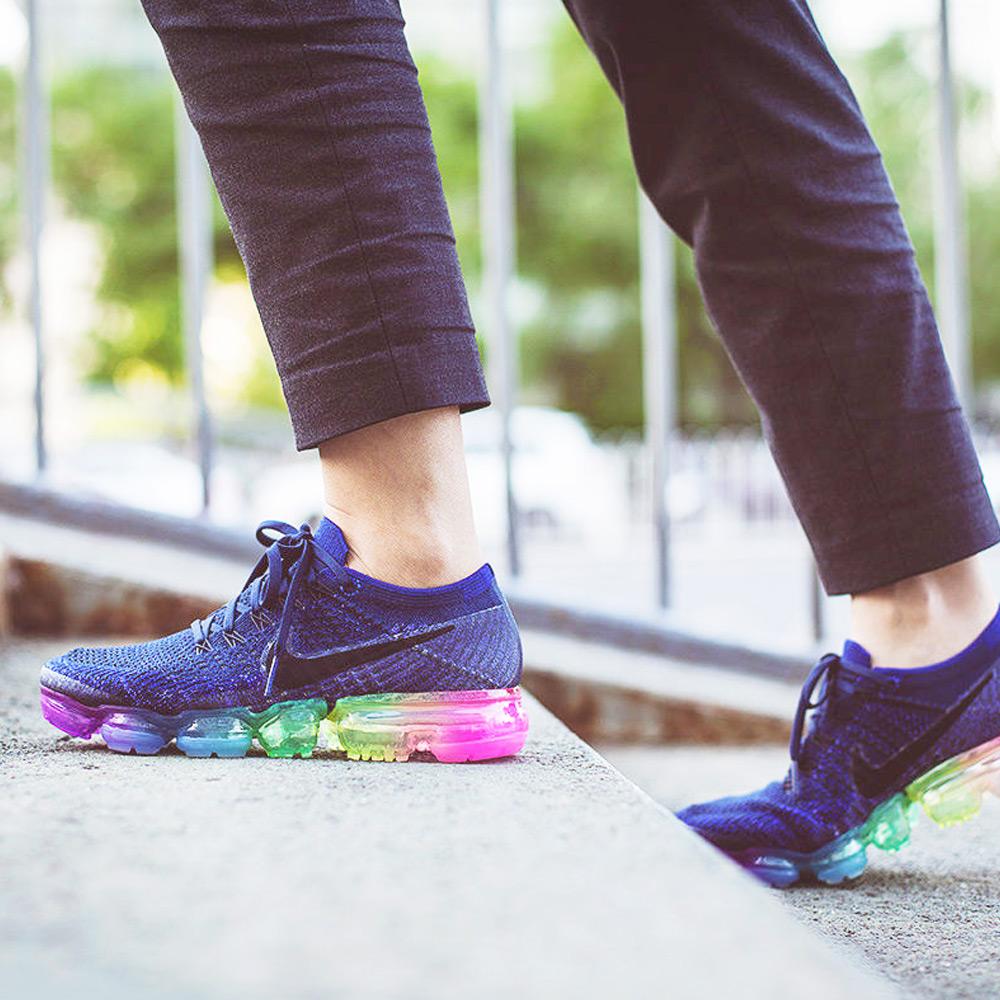 Nike Air VaporMax Flyknit BeTrue to Equality 2017 — UK 3 | EU 35.5 | US 3.5 — Lifestyle View