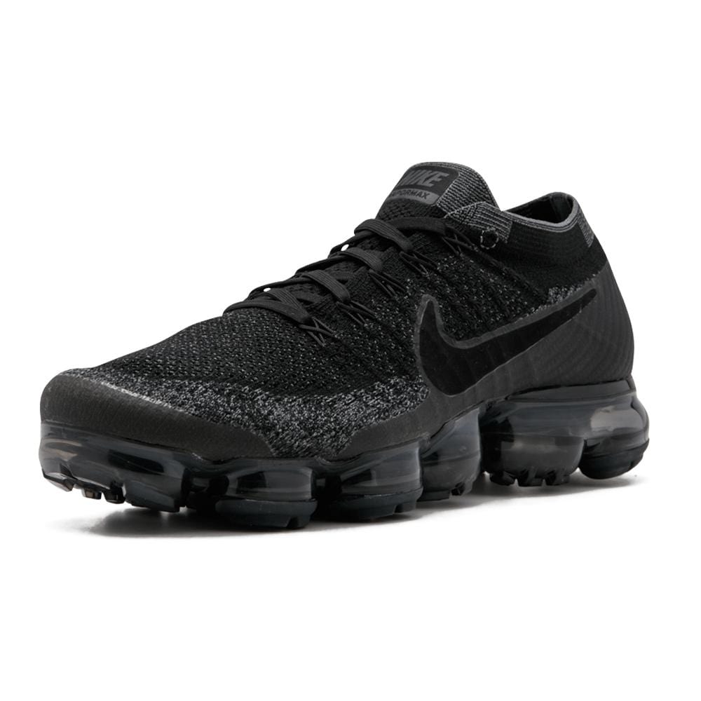 Nike Air VaporMax Flyknit Black-Anthracite — UK 3 | EU 35.5 | US 3.5 — Top View