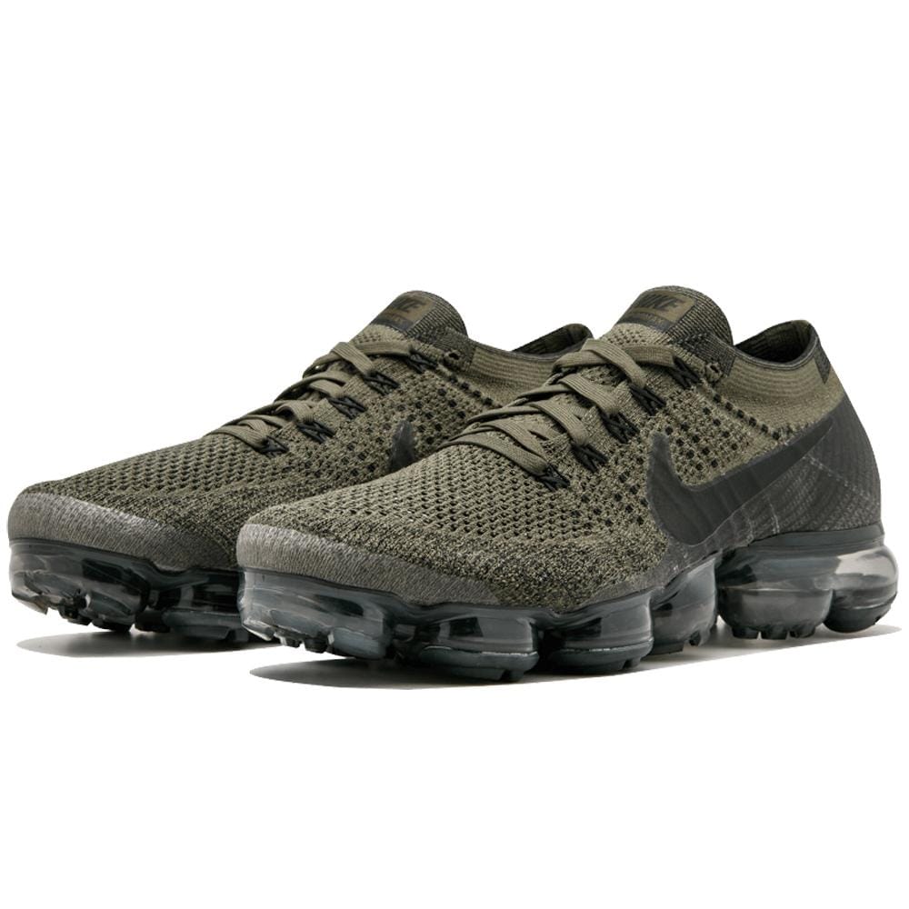 Nike Air Vapormax Flyknit Cargo Khaki City Tribes — UK 3 | EU 35.5 | US 3.5 — Back View