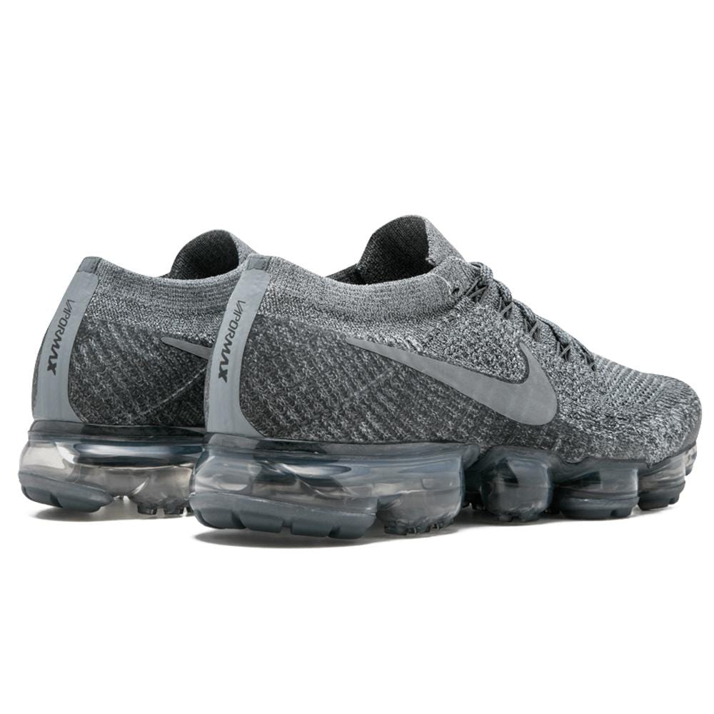 NikeLab Air Vapormax Flyknit Cool Grey — UK 3 | EU 35.5 | US 3.5 — Back View