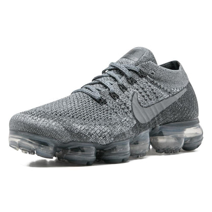 NikeLab Air Vapormax Flyknit Cool Grey — UK 3 | EU 35.5 | US 3.5 — Top View