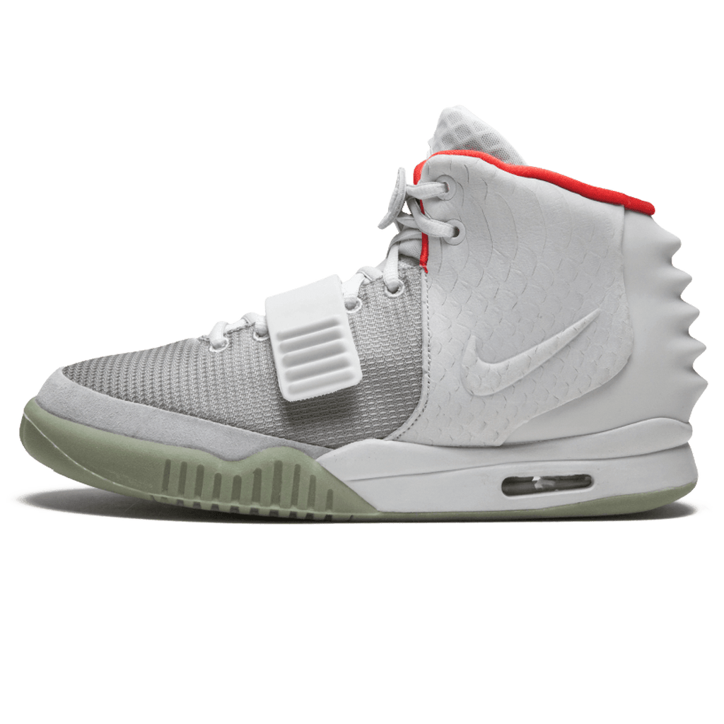 Nike Air Yeezy 2 NRG 'Pure Platinum' — UK 3 | EU 35.5 | US 3.5 — Front View