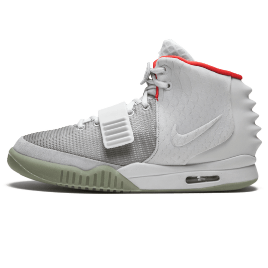 Nike Air Yeezy 2 NRG 'Pure Platinum' — UK 3 | EU 35.5 | US 3.5 — Front View