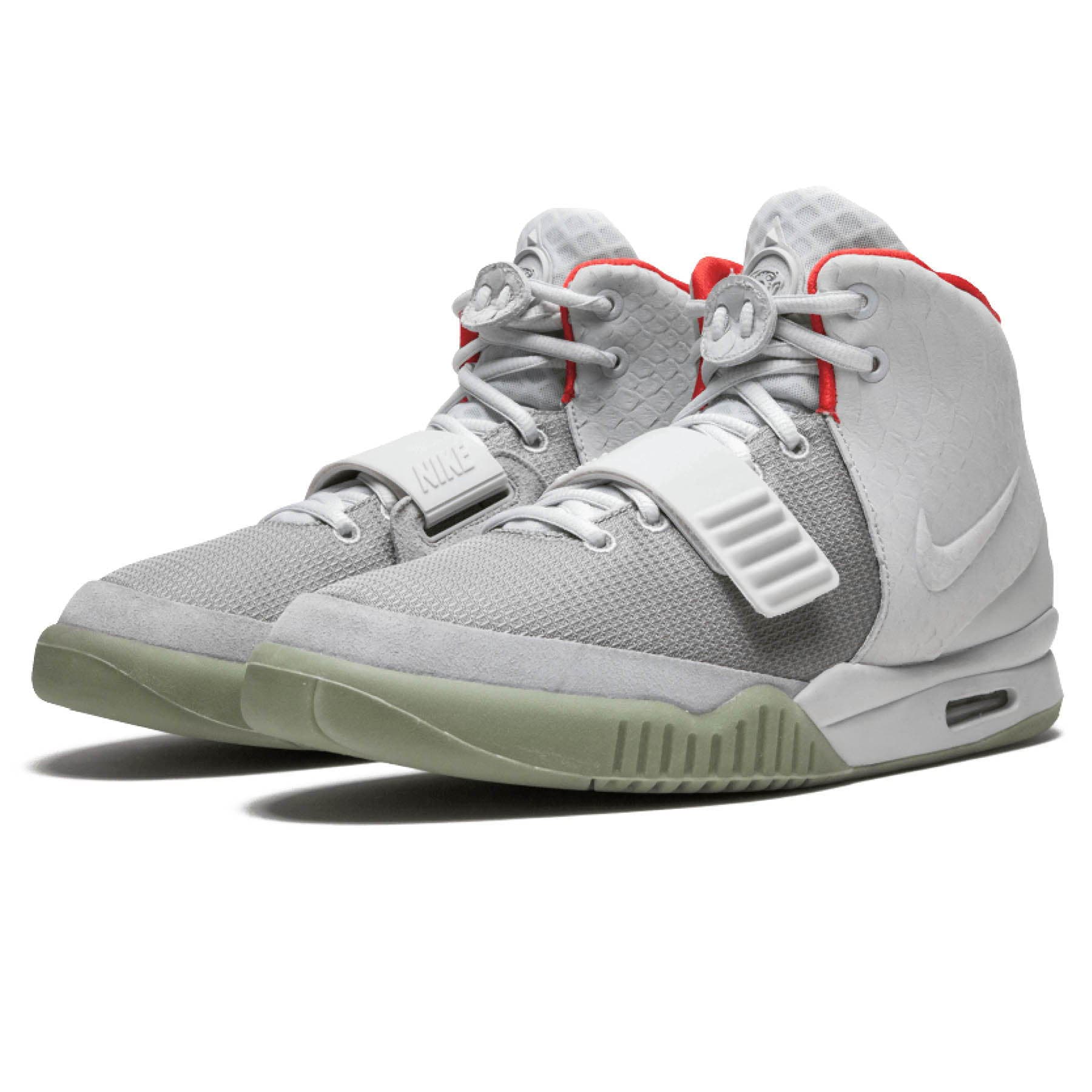 Nike Air Yeezy 2 NRG 'Pure Platinum' — UK 3 | EU 35.5 | US 3.5 — Side View