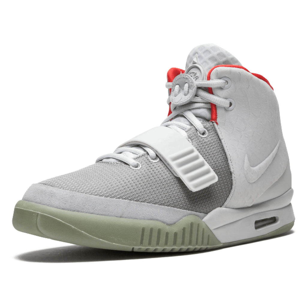 Nike Air Yeezy 2 NRG 'Pure Platinum' — UK 3 | EU 35.5 | US 3.5 — Top View