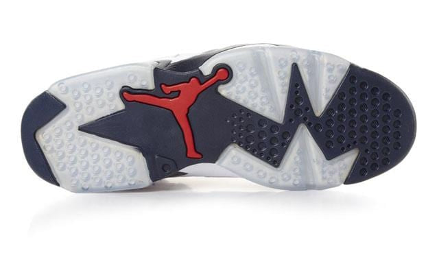Air Jordan 6 Retro Olympic — UK 3 | EU 35.5 | US 3.5 — Side View