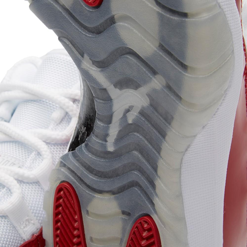 Air Jordan 11 Retro Low Varsity Red — UK 3 | EU 35.5 | US 3.5 — Back View