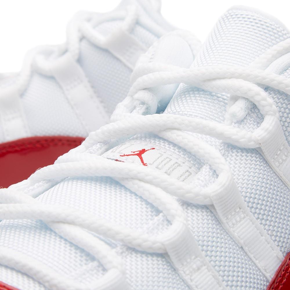 Air Jordan 11 Retro Low Varsity Red — UK 3 | EU 35.5 | US 3.5 — Detail View