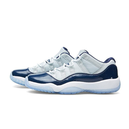 Air Jordan 11 Retro Low GS 'Grey Mist' — UK 13.5 | EU 32 | US 1Y — Front View