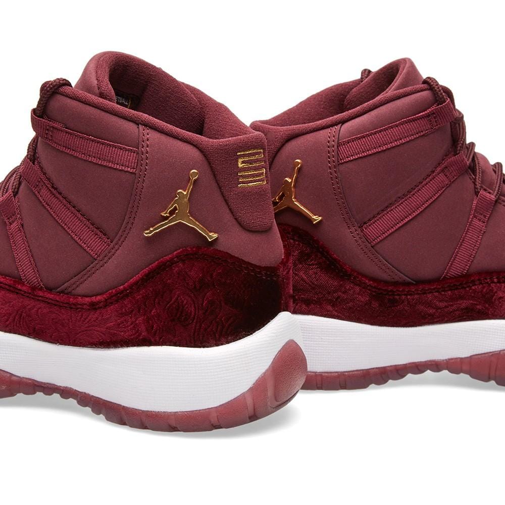 Air Jordan 11 Retro GG Heiress Velvet — UK 13.5 | EU 32 | US 1Y — Top View