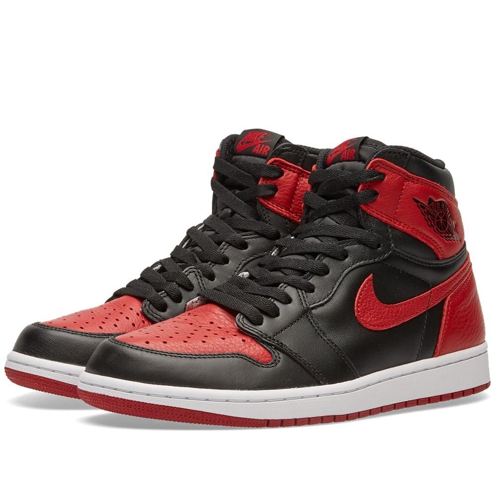 Air Jordan 1 Retro High OG Bred 2016 Banned — UK 3 | EU 35.5 | US 3.5 — Alternate View 7