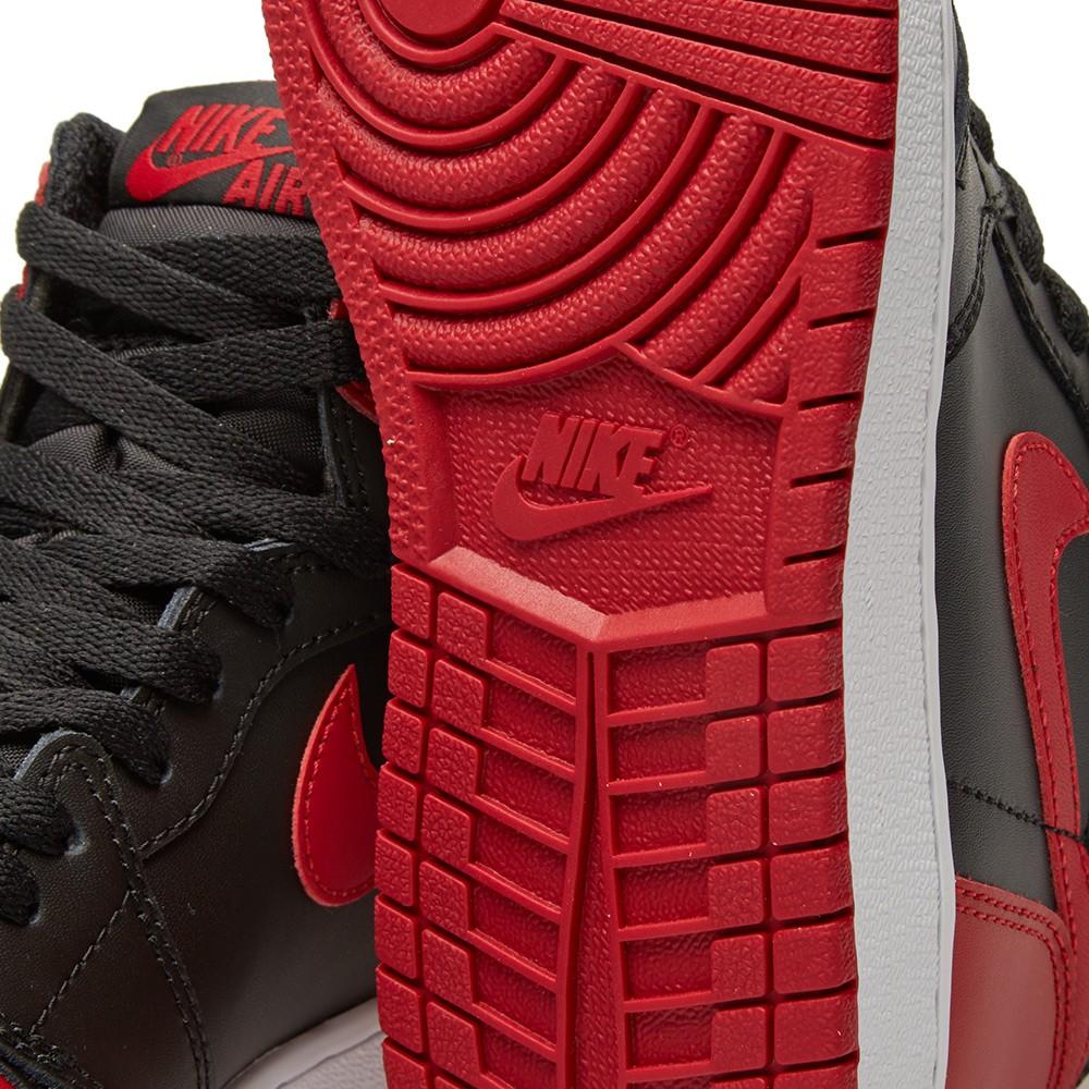 Air Jordan 1 Retro High OG Bred 2016 Banned — UK 3 | EU 35.5 | US 3.5 — Alternate View 8