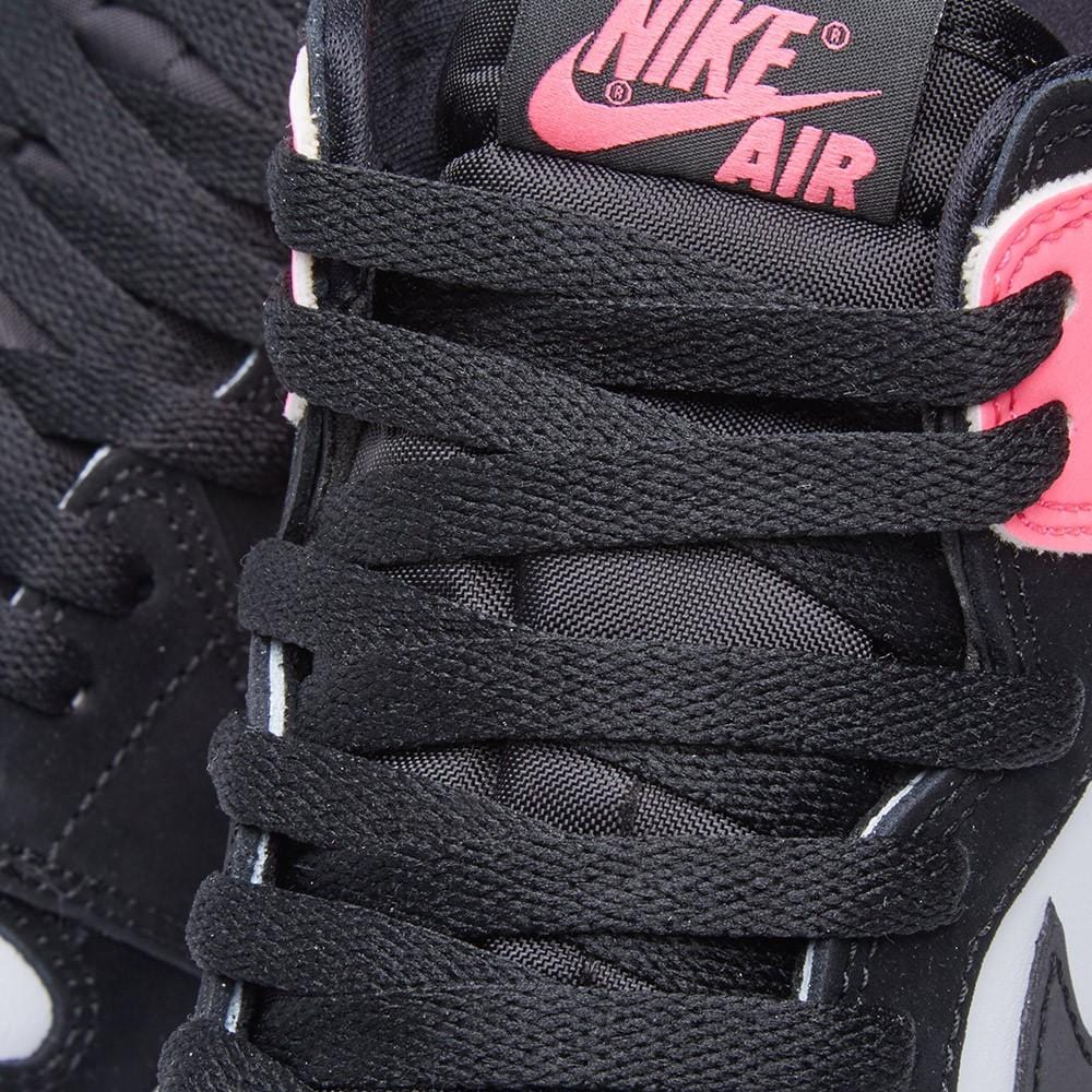 Air Jordan 1 Retro High OG GS 'Black Hyper Pink White' — Lifestyle View