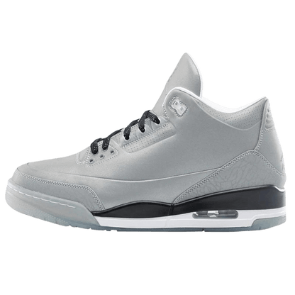Air Jordan 3 '5Lab3' Reflect Silver — UK 3 | EU 35.5 | US 3.5 — Front View
