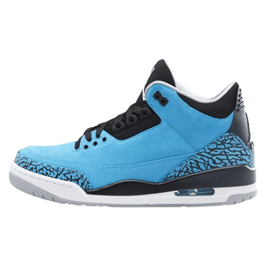 Air Jordan 3 Retro "Powder Blue" — UK 3 | EU 35.5 | US 3.5 — Front View