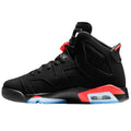 Air Jordan 6 Retro GS Black-Infrared 23 — UK 13.5 | EU 32 | US 1Y — Front View