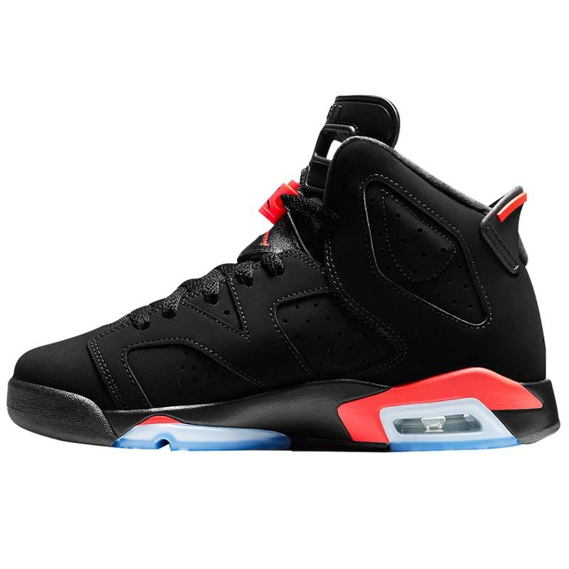 Air Jordan 6 Retro GS Black-Infrared 23 — UK 13.5 | EU 32 | US 1Y — Front View