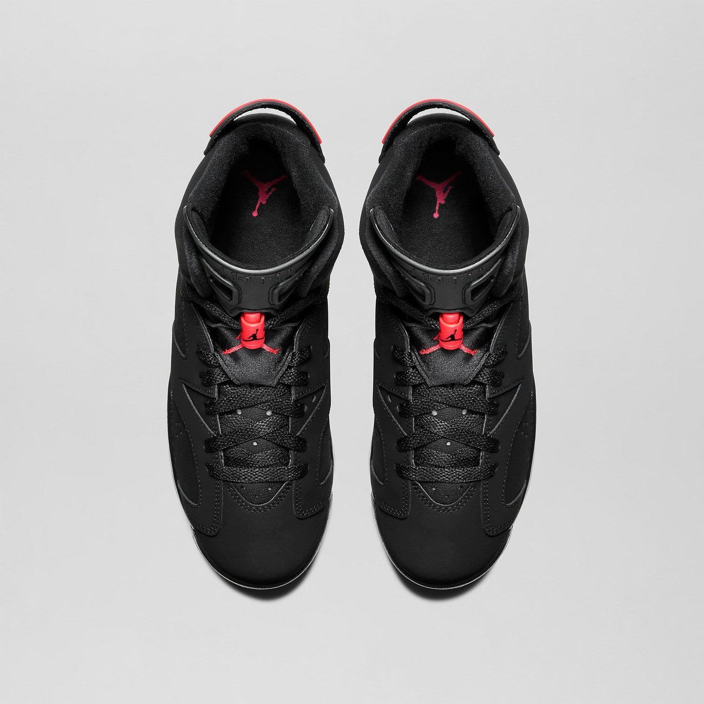 Air Jordan 6 Retro GS Black-Infrared 23 — UK 13.5 | EU 32 | US 1Y — Back View