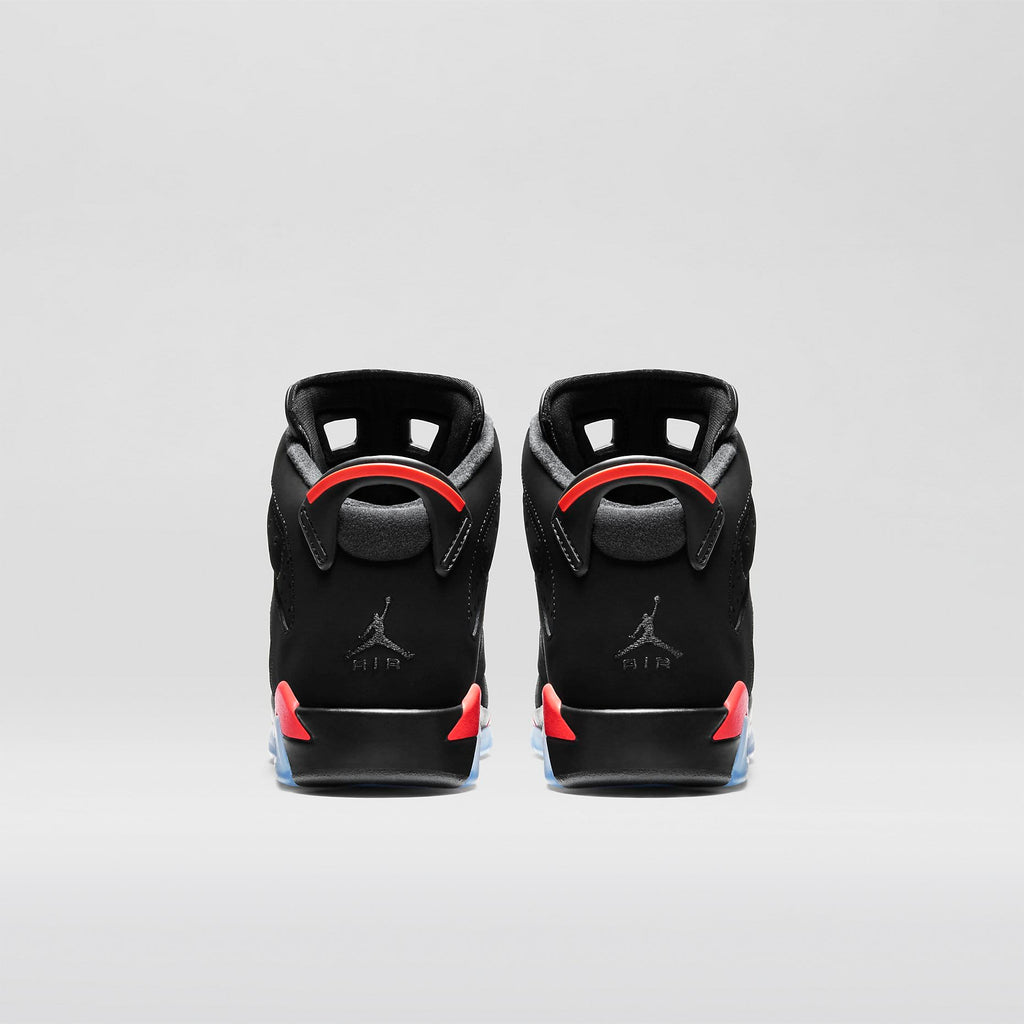 Air Jordan 6 Retro GS Black-Infrared 23 — UK 13.5 | EU 32 | US 1Y — Top View
