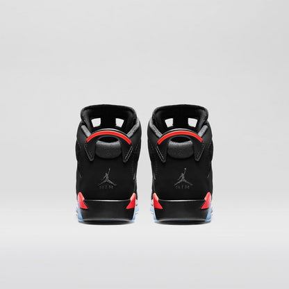 Air Jordan 6 Retro GS Black-Infrared 23 — UK 13.5 | EU 32 | US 1Y — Top View