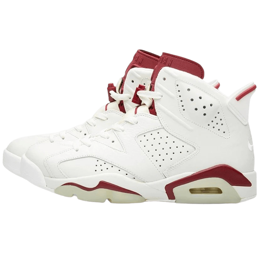 Air Jordan 6 Retro Maroon — UK 3 | EU 35.5 | US 3.5 — Front View