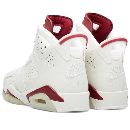 Air Jordan 6 Retro Maroon — UK 3 | EU 35.5 | US 3.5 — Back View