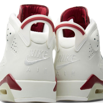Air Jordan 6 Retro Maroon — UK 3 | EU 35.5 | US 3.5 — Lifestyle View