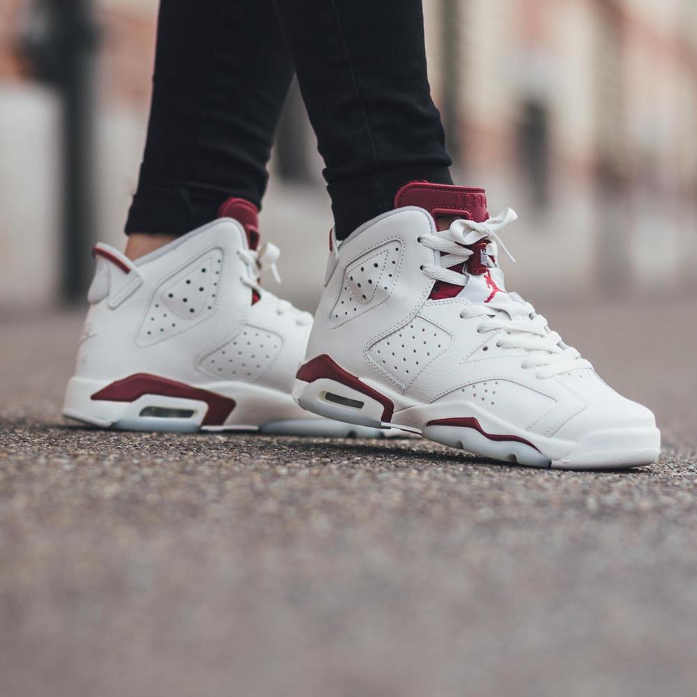Air Jordan 6 Retro Maroon — UK 3 | EU 35.5 | US 3.5 — Alternate View 7