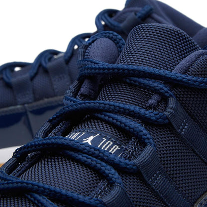 Air Jordan 11 Retro Low Midnight Navy — UK 3 | EU 35.5 | US 3.5 — Detail View