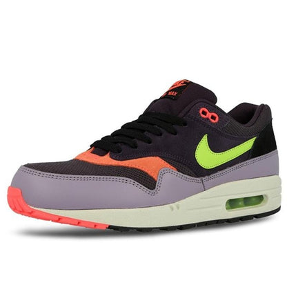 Nike Air Max 1 Essential 'Cave Purple-Force Green - Purple Steel' — UK 3 | EU 35.5 | US 3.5 — Side View