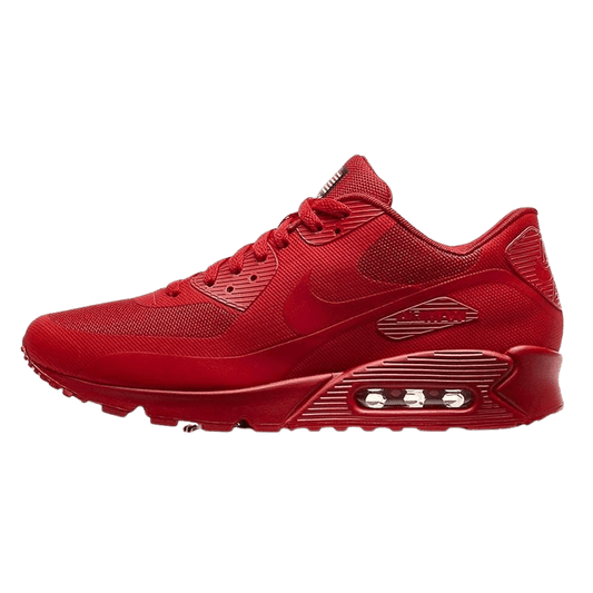 Nike Air Max 90 Hyperfuse 'Independence Day' Red — UK 3 | EU 35.5 | US 3.5 — Front View