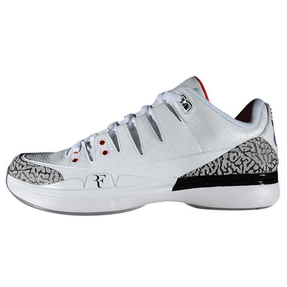 Air Jordan 3 x Nike Zoom Vapor Tour 9 White — UK 3 | EU 35.5 | US 3.5 — Front View