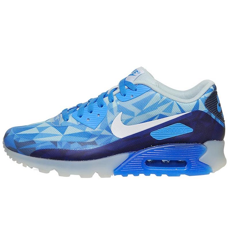 Nike Air Max 90 Ice Barely Blue — UK 3 | EU 35.5 | US 3.5 — Front View