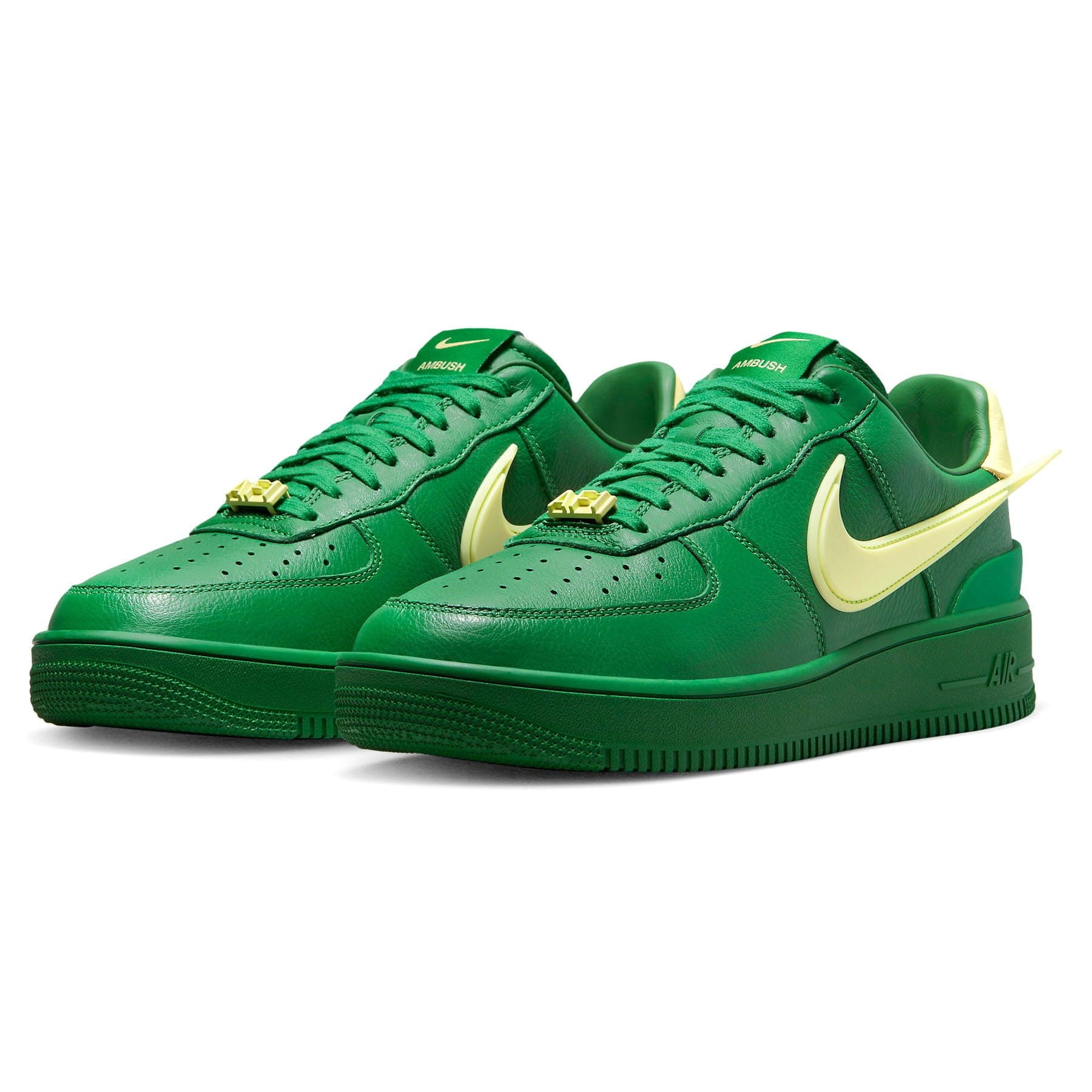 Nike Air Force 1 Low x AMBUSH 'Pine Green' — UK 3 | EU 35.5 | US 3.5 — Side View
