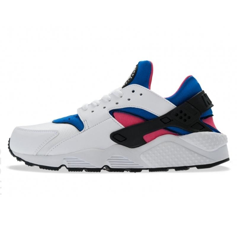 Nike Air Huarache OG White - Game Royal Dynamic Pink — UK 3 | EU 35.5 | US 3.5 — Front View