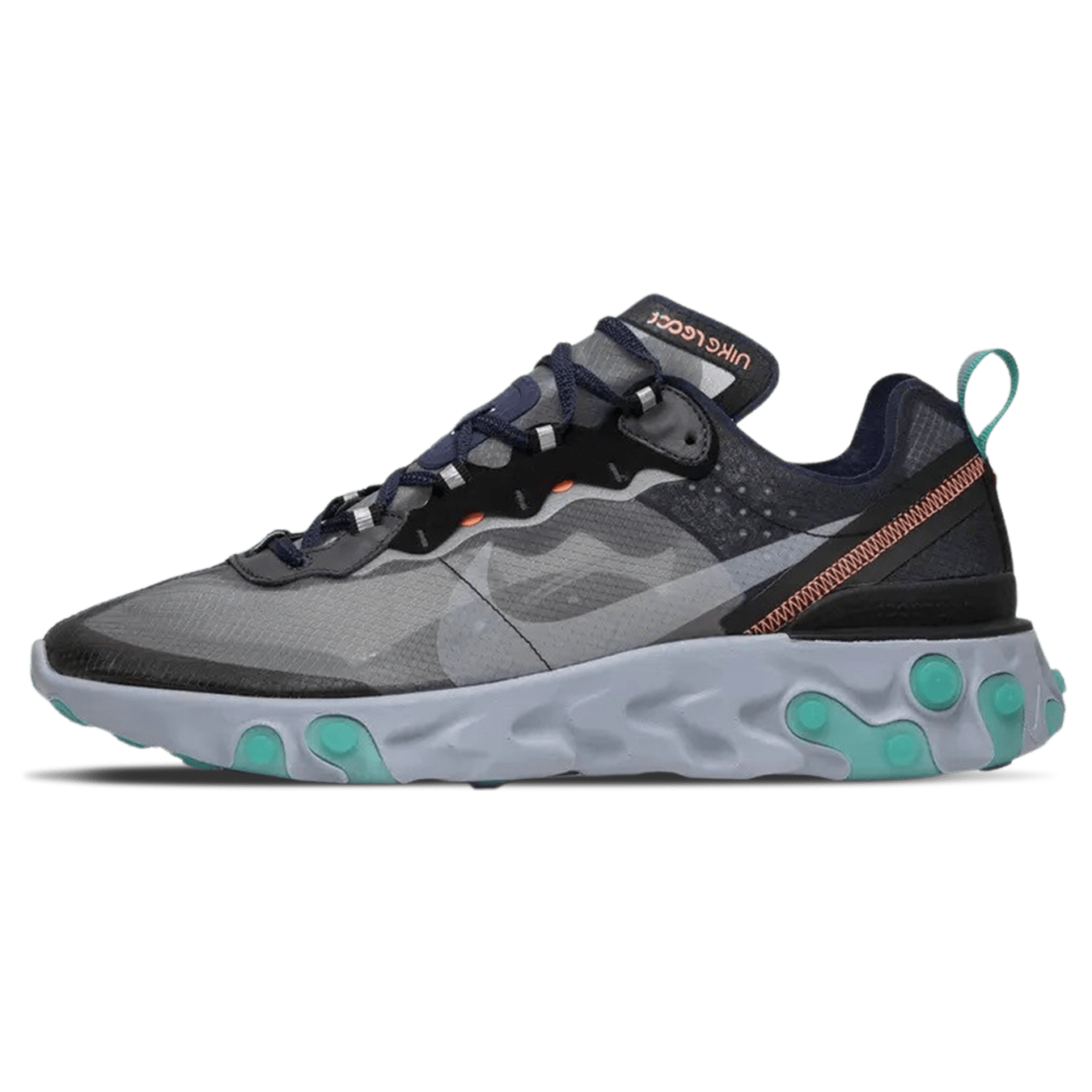 Nike React Element 87 Miami Pink — UK 3 | EU 35.5 | US 3.5 — Front View
