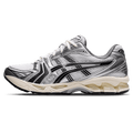 JJJJound x Gel Kayano 14 'Silver Black' — UK 3 | EU 36 | US 4 — Front View
