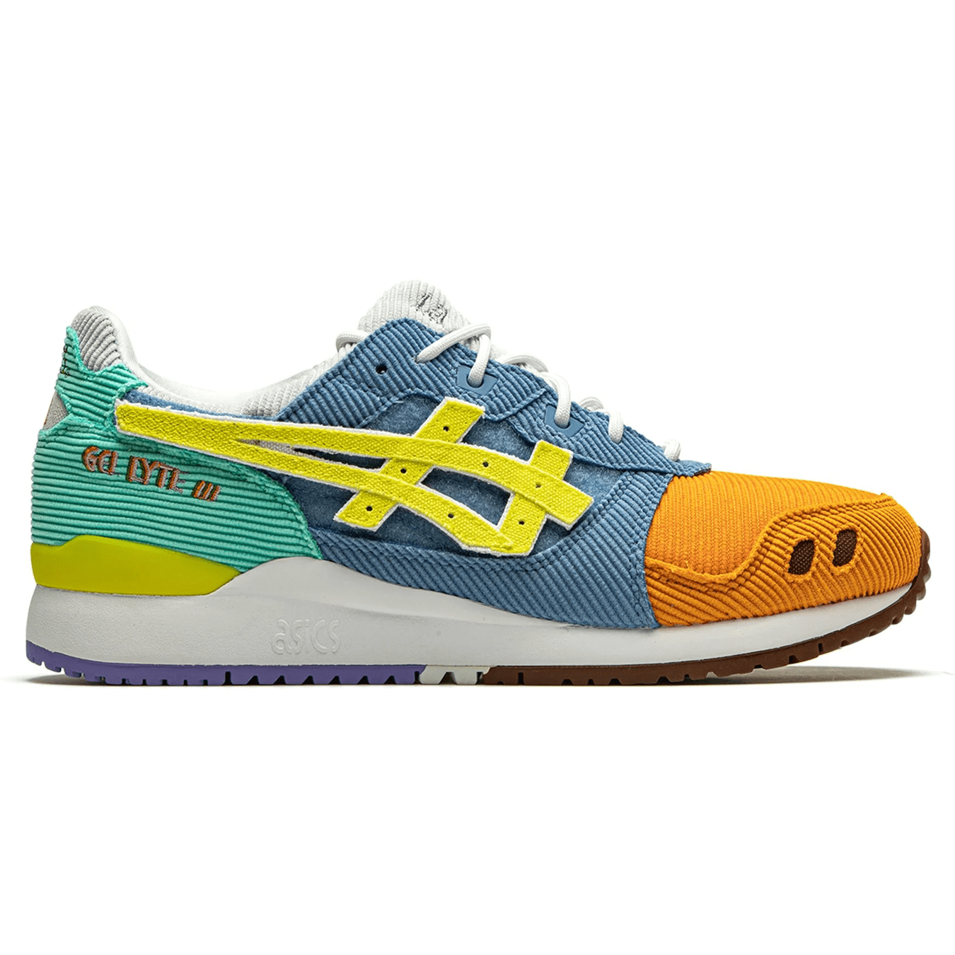 Asics Gel Lyte 3 Sean Wotherspoon x Atmos 'Corduroy' — UK 3 | EU 36 | US 4 — Detail View