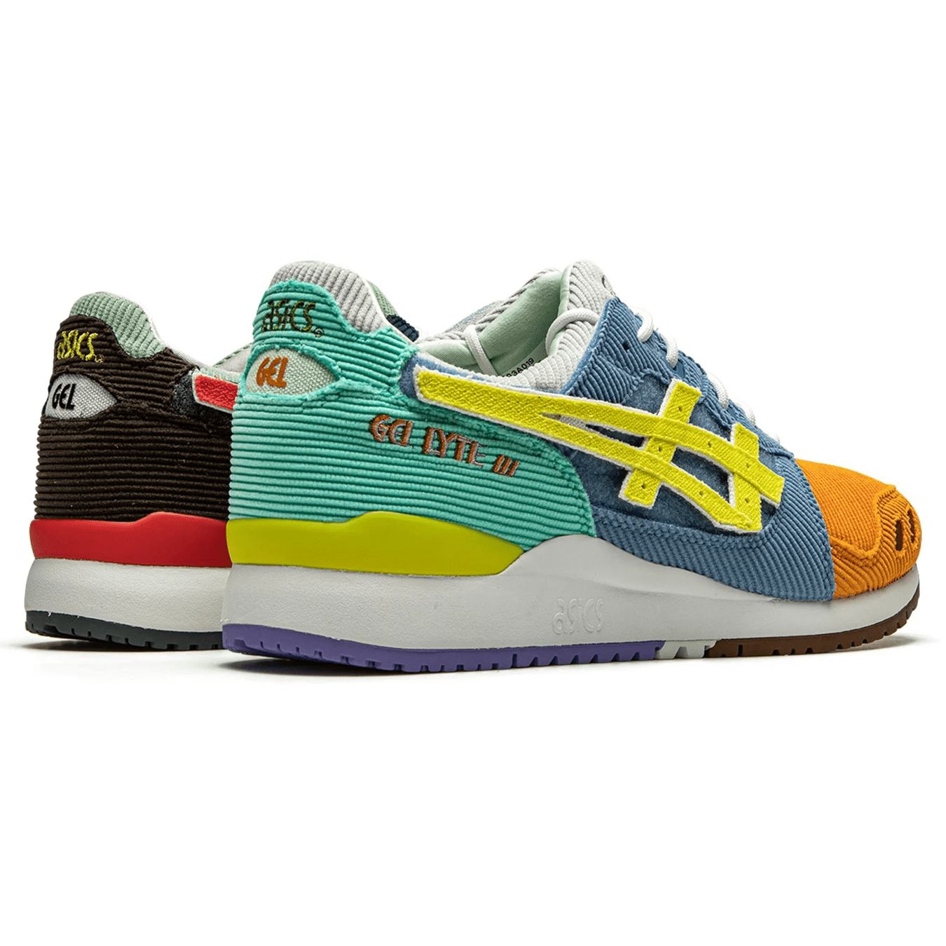 Asics Gel Lyte 3 Sean Wotherspoon x Atmos 'Corduroy' — UK 3 | EU 36 | US 4 — Back View