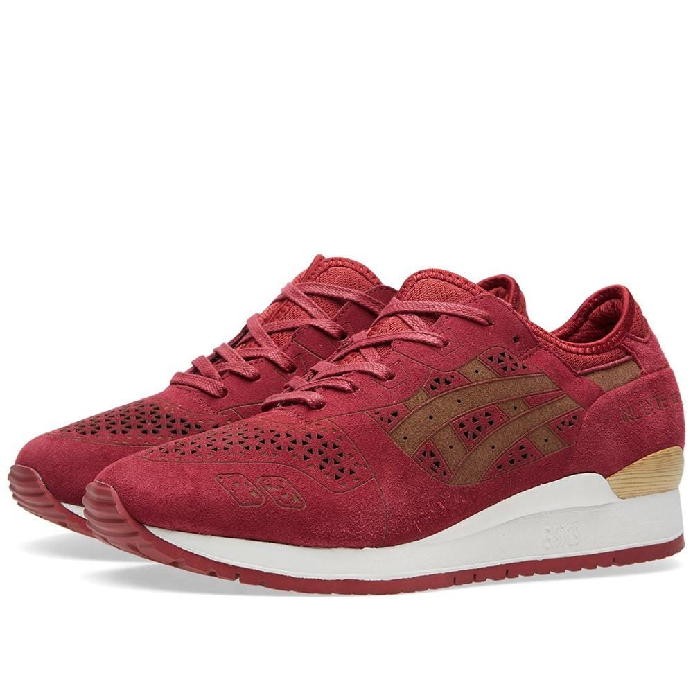 ASICS GEL LYTE III 'LASER ETCHED' Burgundy — UK 3 | EU 36 | US 4 — Alternate View 7