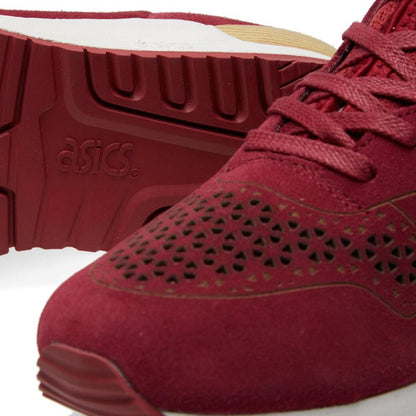 ASICS GEL LYTE III 'LASER ETCHED' Burgundy — UK 3 | EU 36 | US 4 — Top View