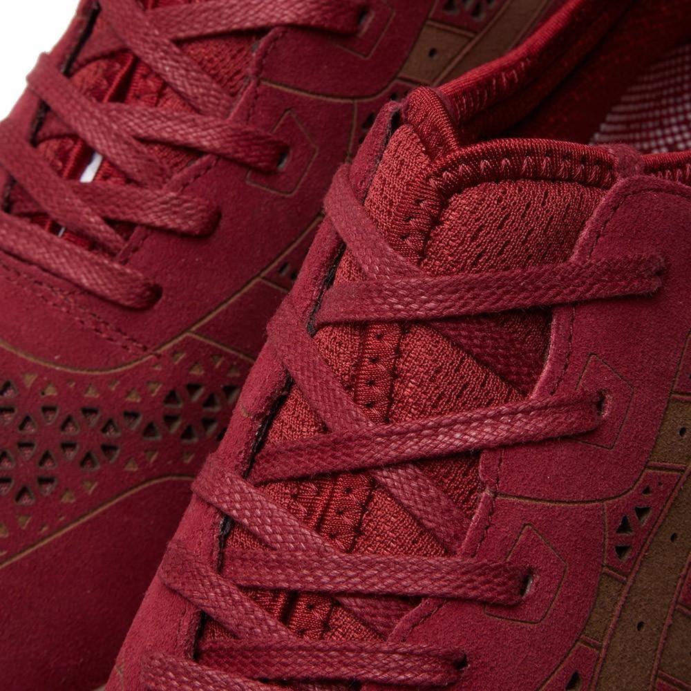 ASICS GEL LYTE III 'LASER ETCHED' Burgundy — UK 3 | EU 36 | US 4 — Detail View