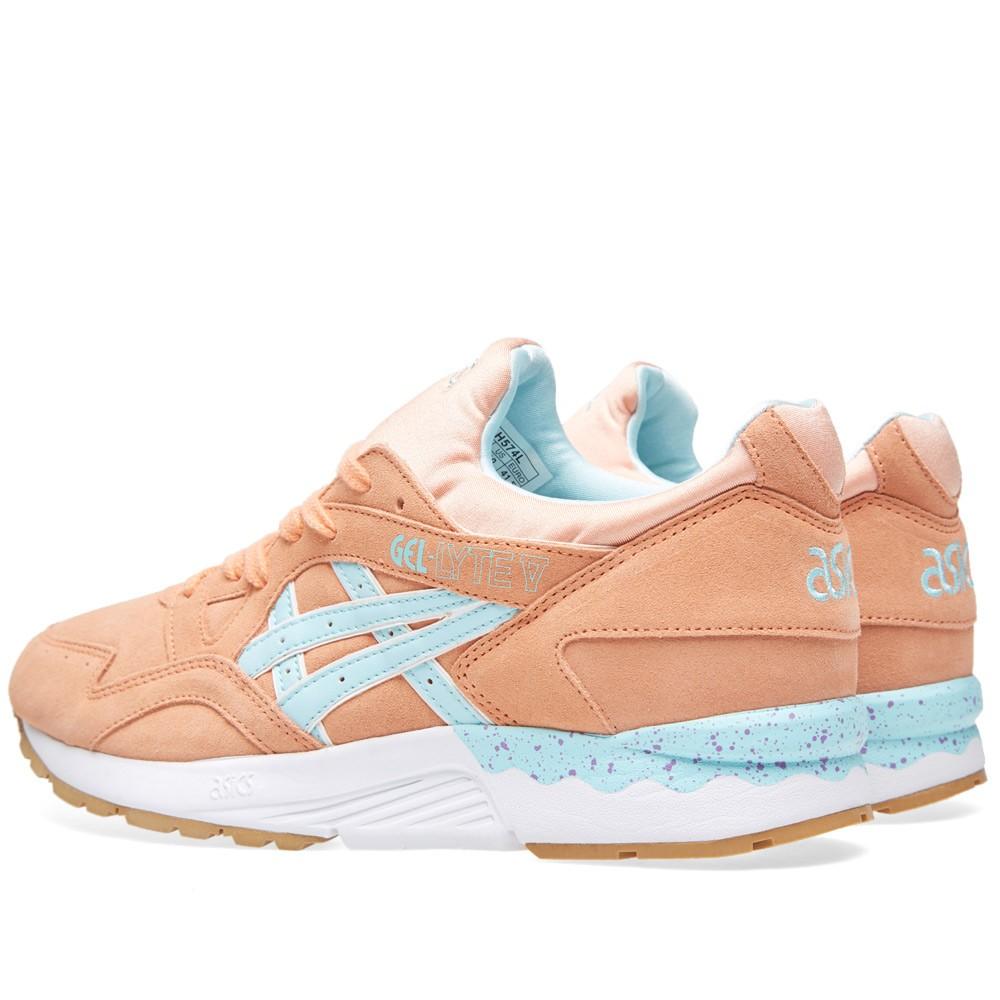 ASICS GEL LYTE V 'EASTER' Coral Reef — UK 3 | EU 36 | US 4 — Top View
